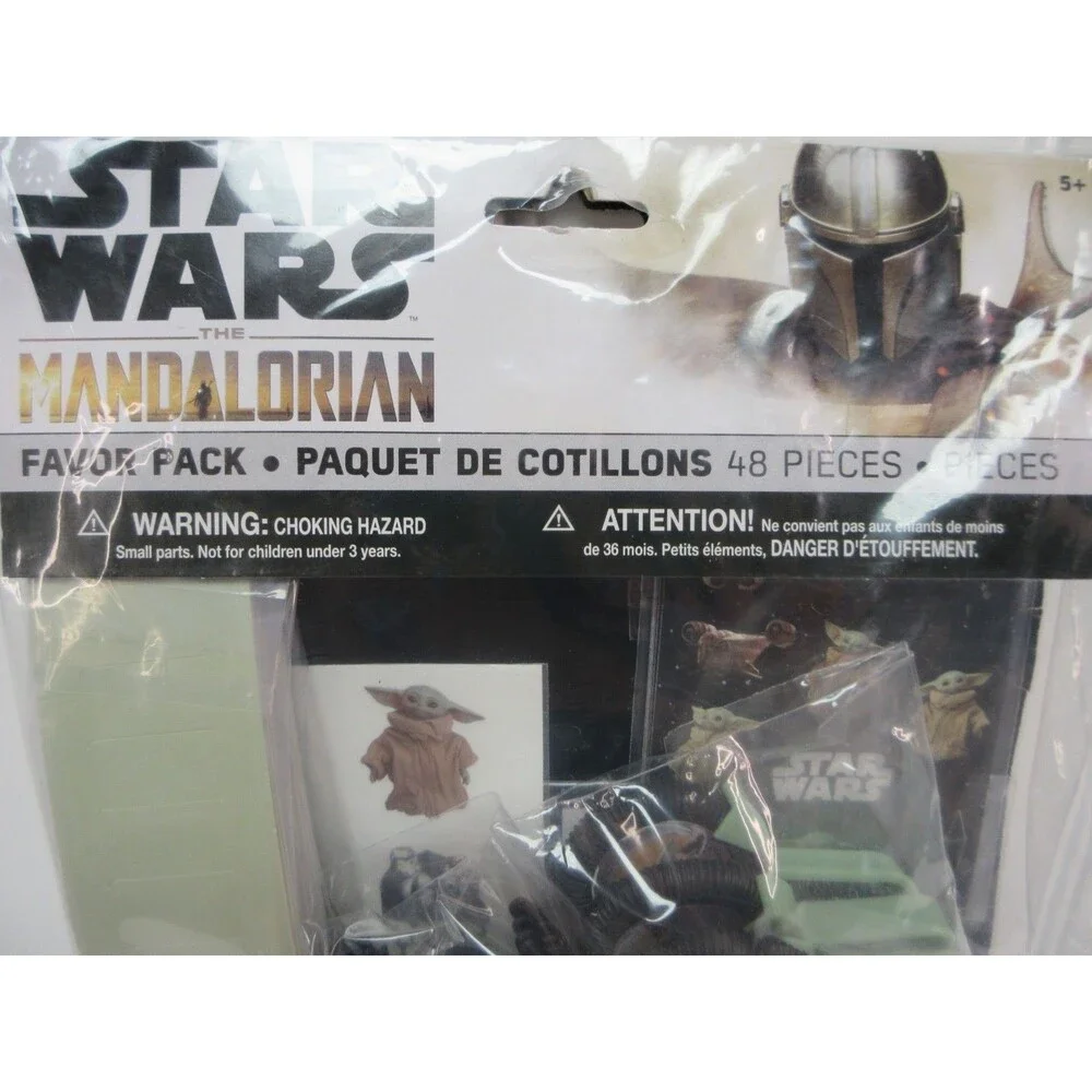 Star Wars the Mandalorian The Child Baby Yoda Birthday Party Favor Kit 48pcs New